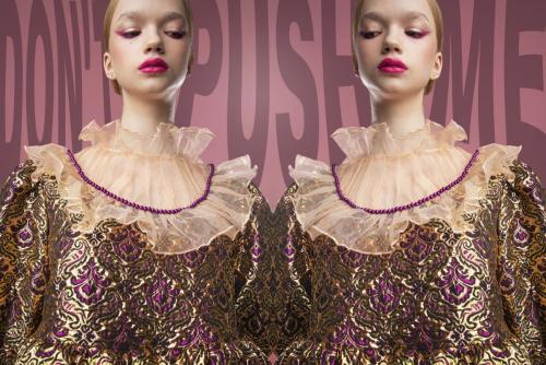 Makijaż i stylizacja Kasia Skoczylas, foto Potoczna, modelka Magnes Models