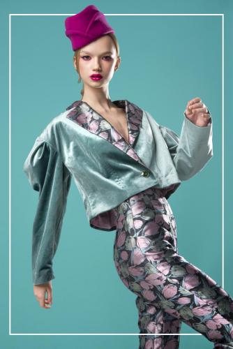 Makijaż i stylizacja Kasia Skoczylas, foto Potoczna, modelka Magnes Models