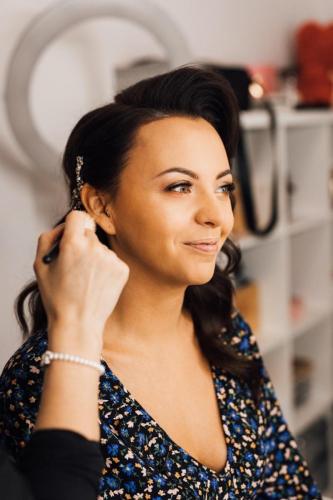 Makijaż: Kasia Skoczylas, fryzura: Martyna Żychowicz, Foto: Ida Krzyżyk 